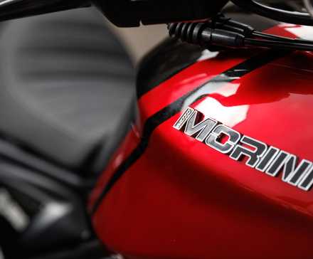 Detalhes do Calibro Moto Morini 2024