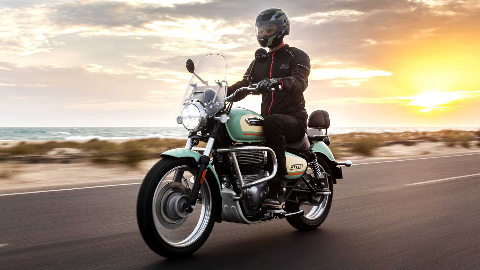 Royal Enfield Meteor 350 Aurora Hero hd wallpaper