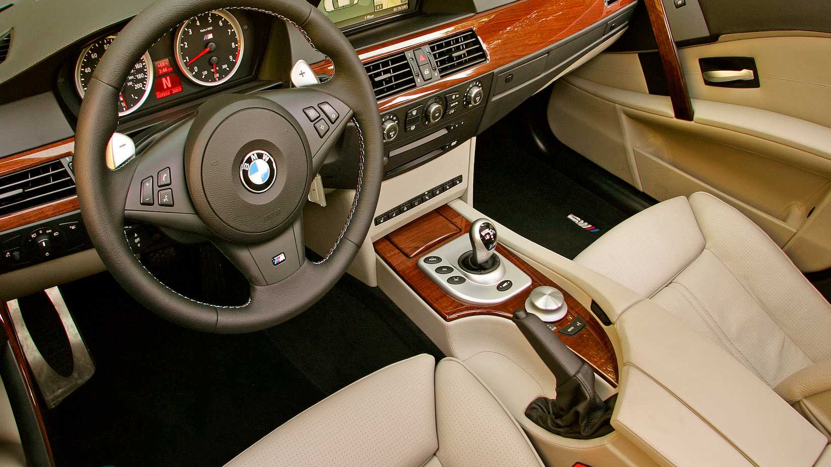BMW E60 M5 interior