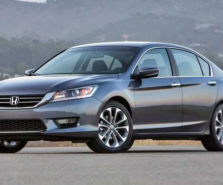 Honda Accord cinza 2013