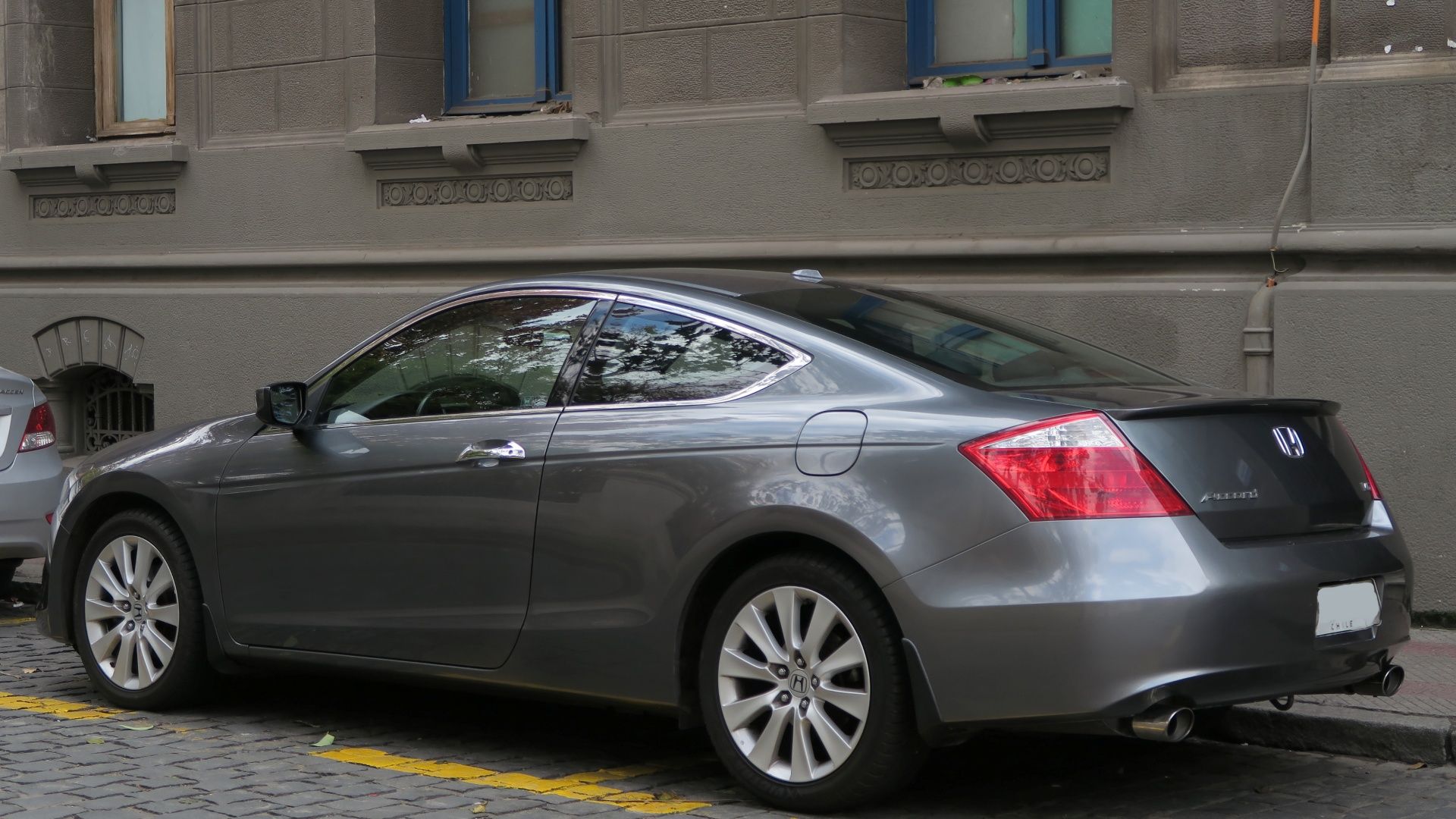 cinza 2009 Honda Accord Coupé