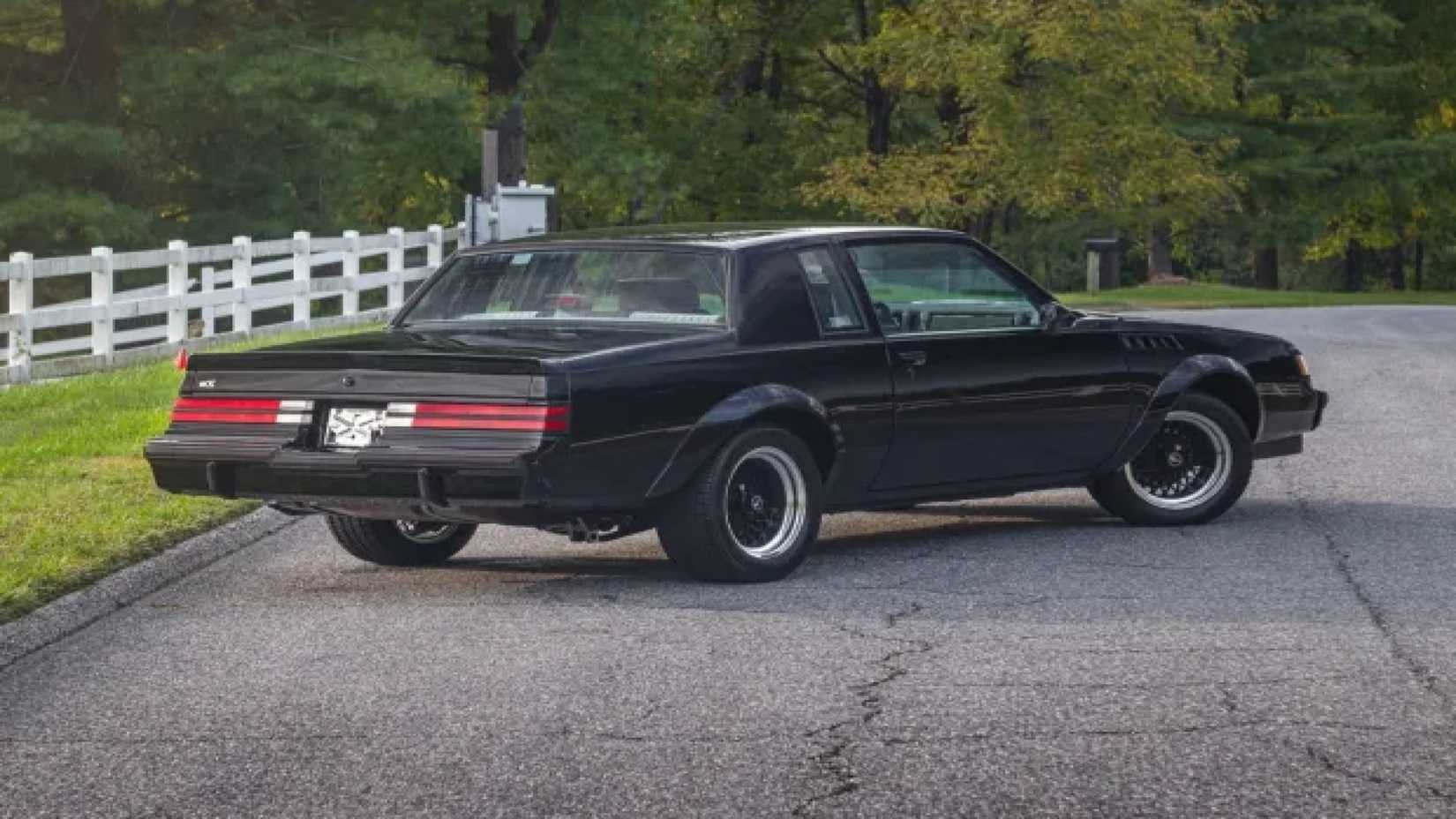 Black Buick Grand National GNX