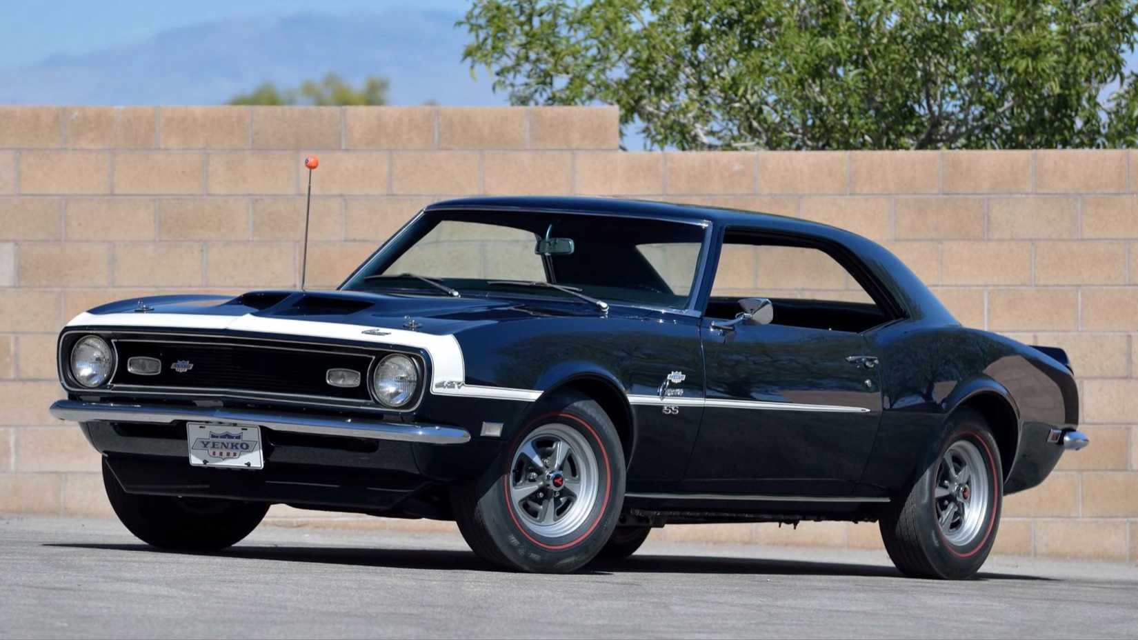 Black 1968 Yenko Super Camaro