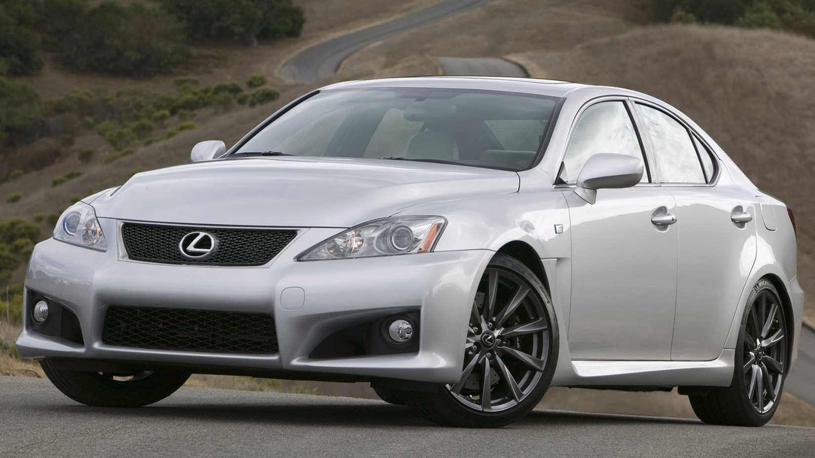 Silver 2008 Lexus IS-F parked outdoors