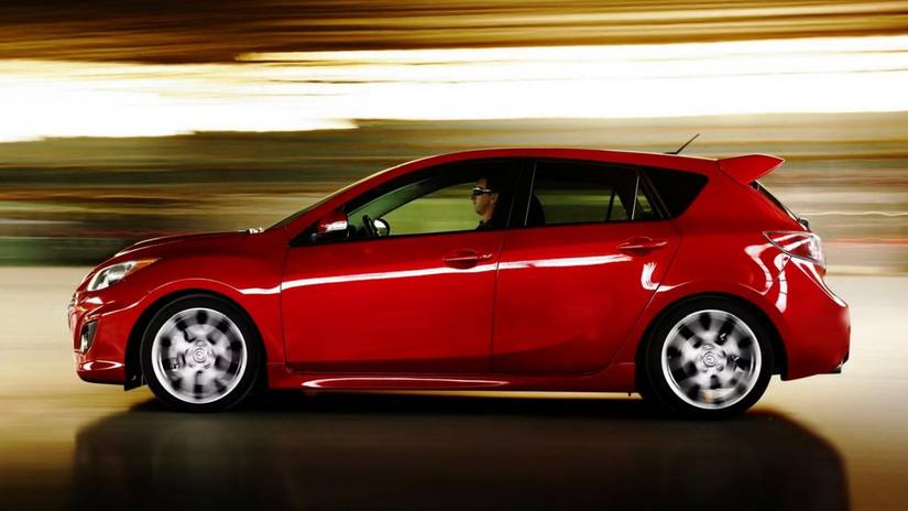 Red 2010 Mazdaspeed3