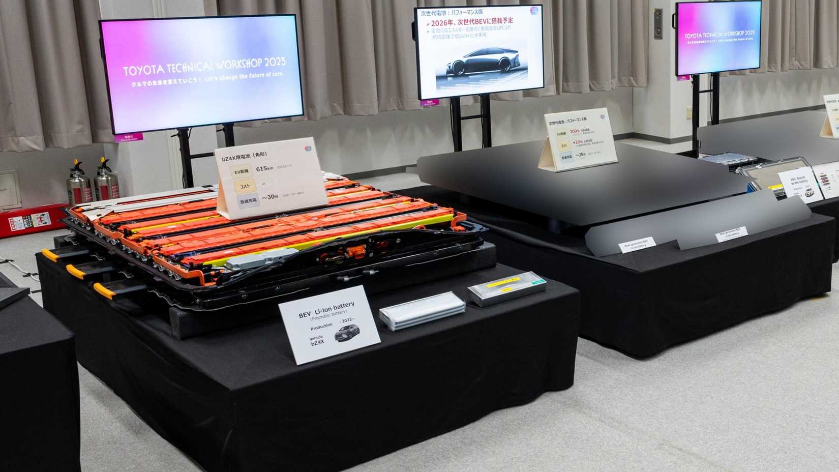 The battery pack of the Toyota bZ4X and targeted specifications of Toyota's future battery