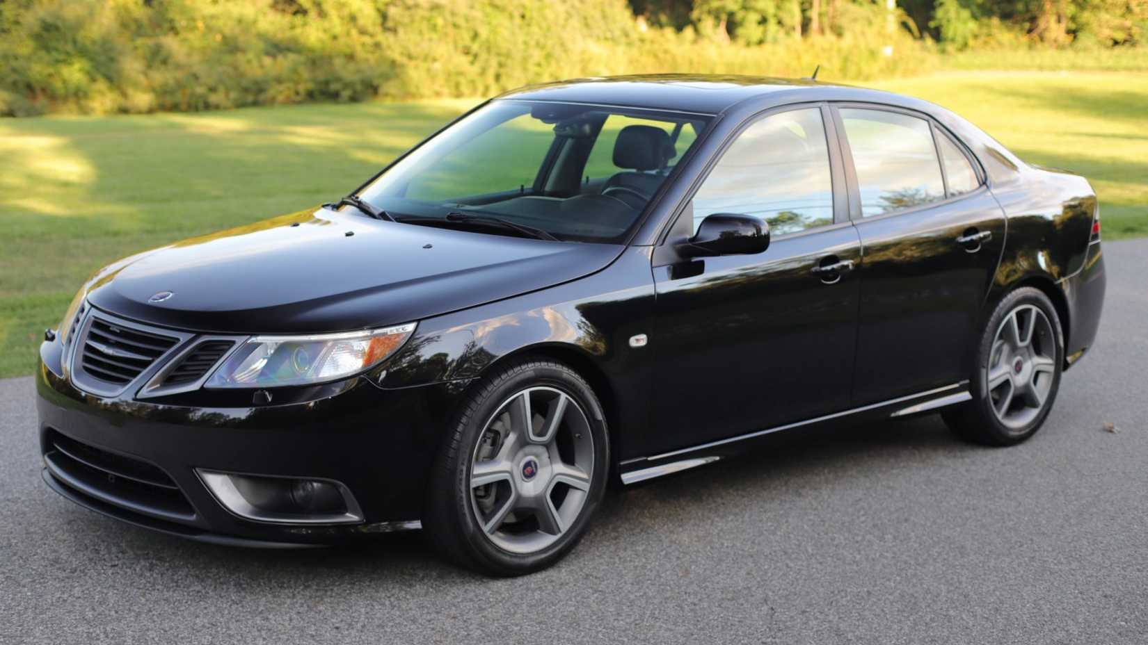 Black 2008 Saab 9-3 Turbo X
