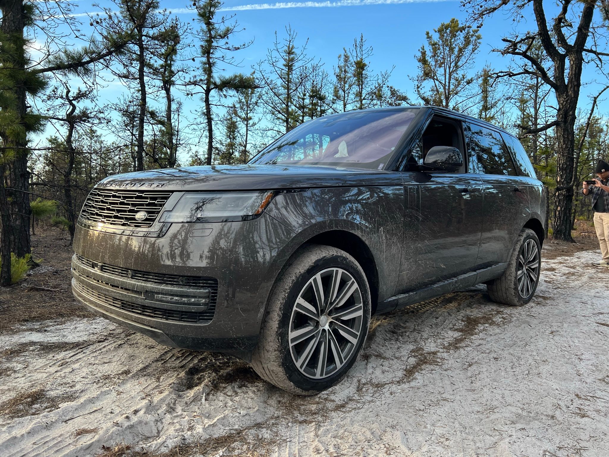 We Got A 2023 Range Rover Stuck Off Road, By Accident