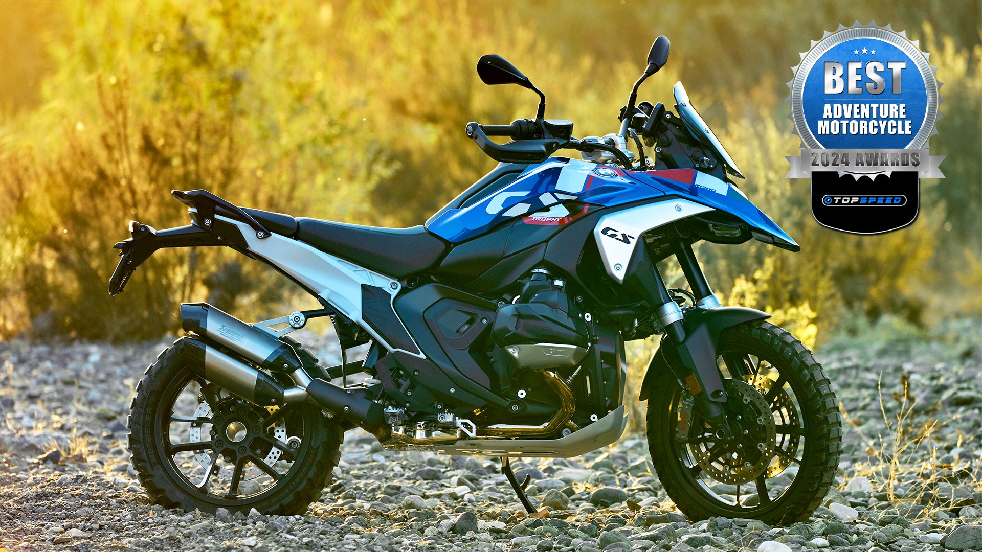 GS ADV Best Adventure Motorcycle Of 2024 - BMW R 1300 GS