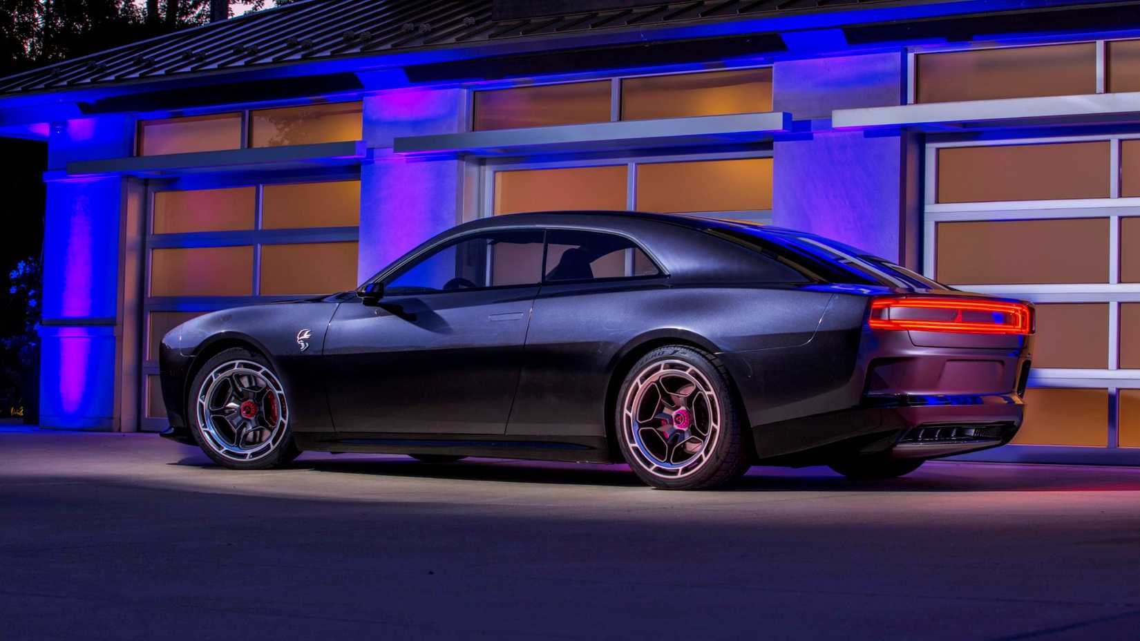 Rear Three Quarter Dodge Charger Daytona SRT Concept 