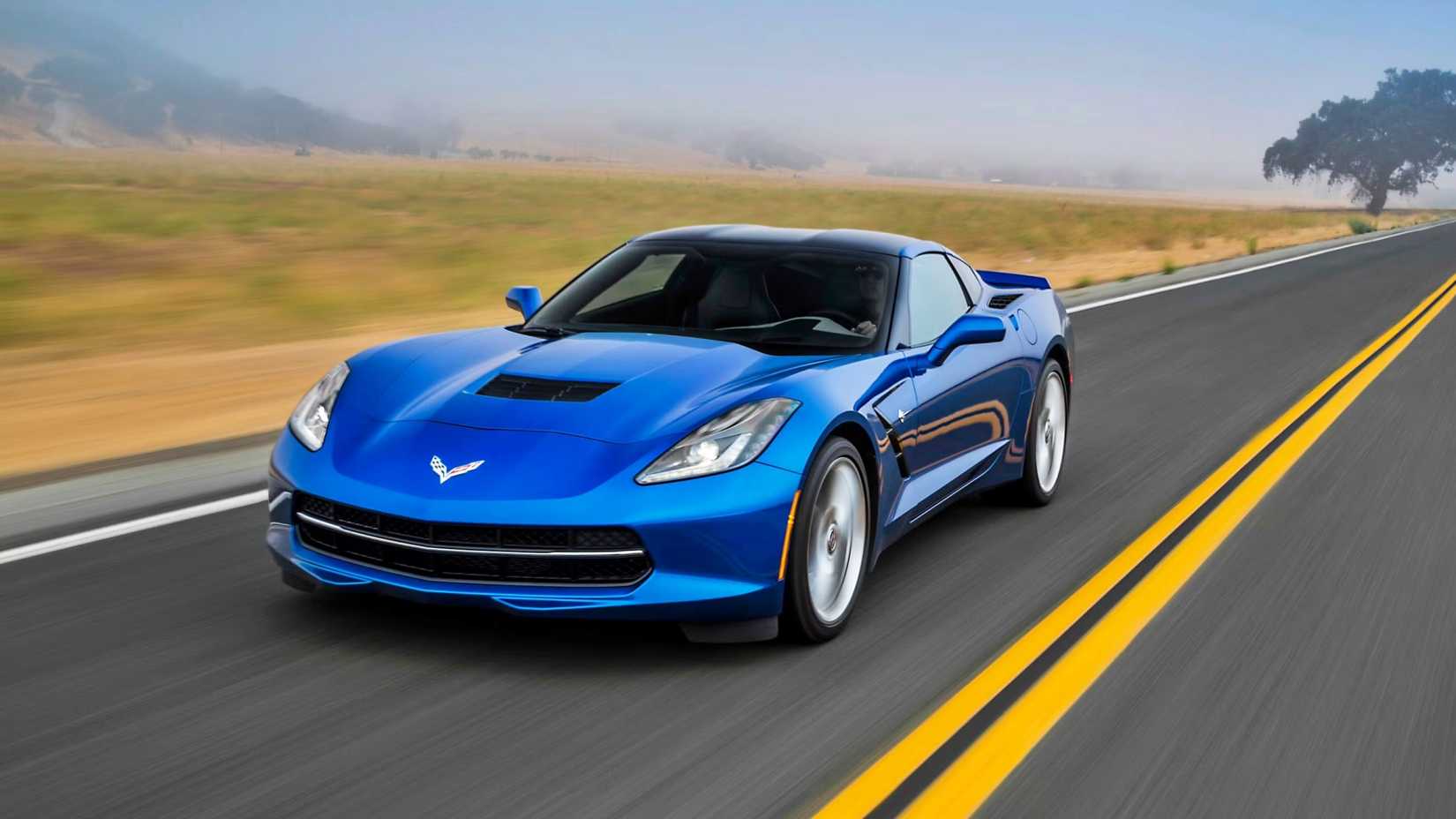 Blue 2015 Chevrolet Corvette Stingray