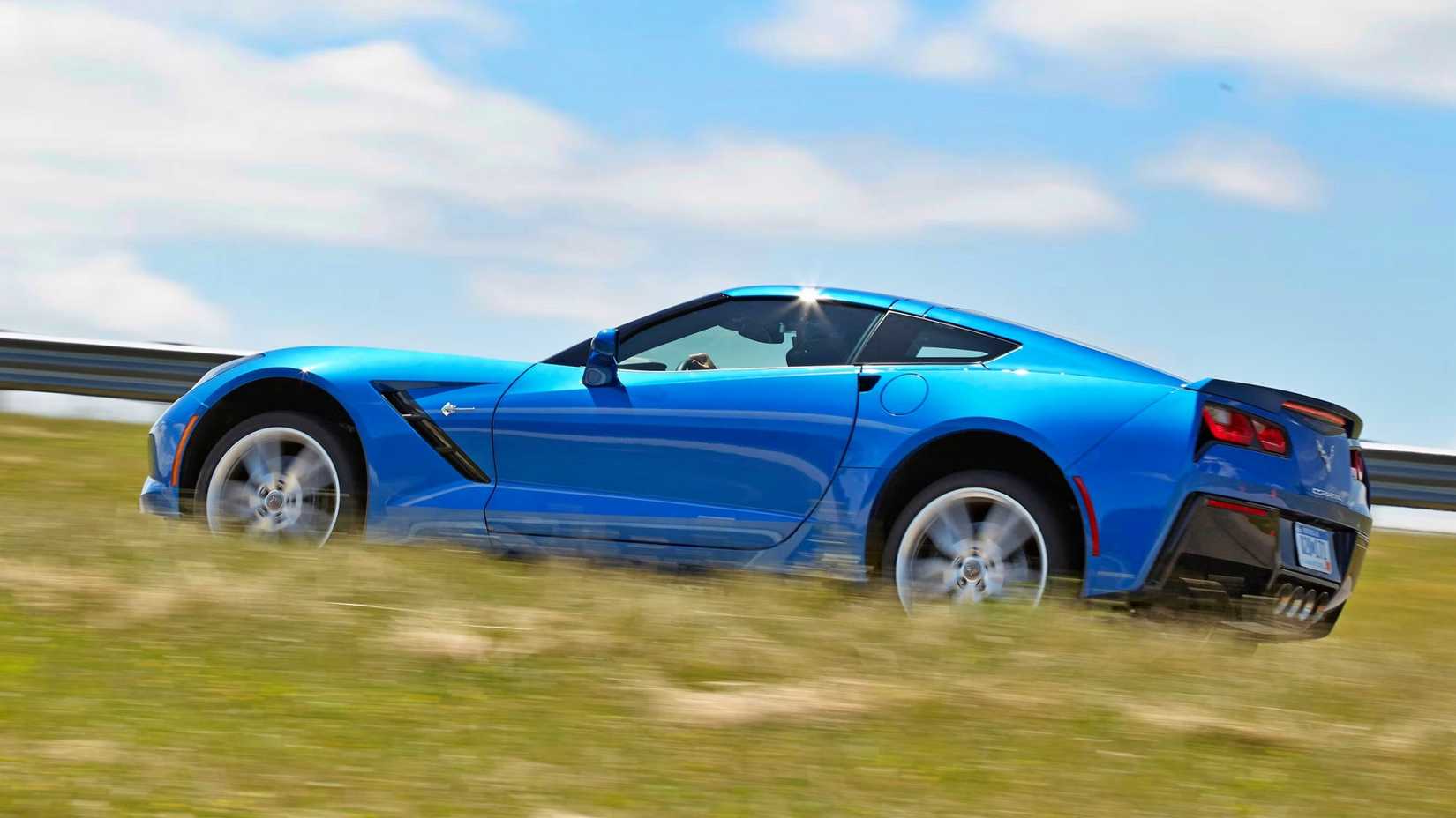 Blue 2015 Chevrolet Corvette Stingray 