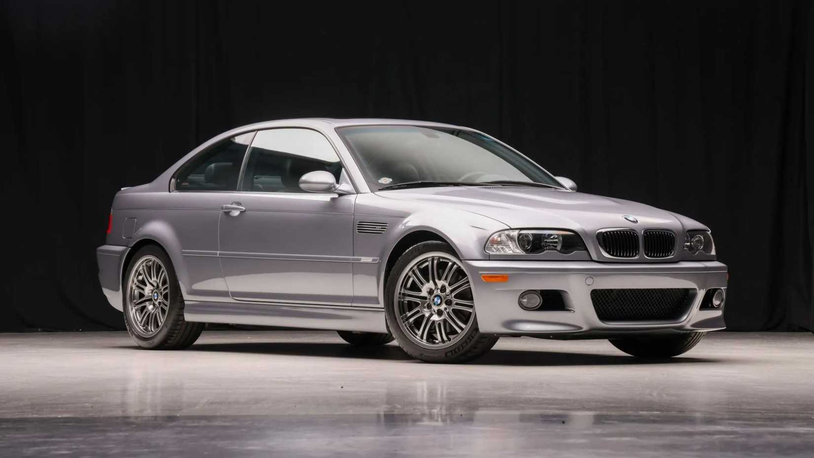 Silver 2005 BMW M3 E46