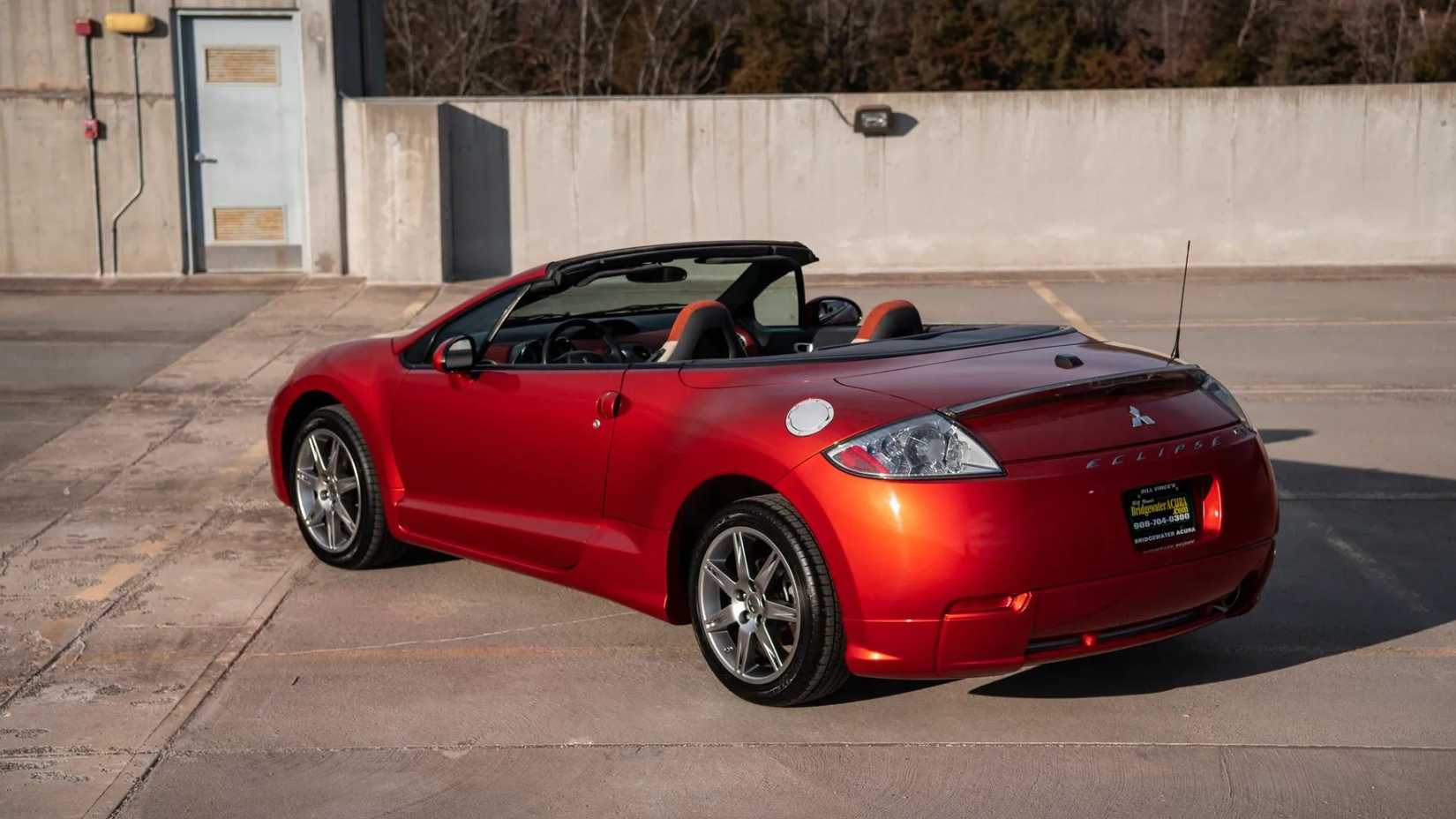 Mitsubishi Eclipse GT Spyder Vermelho 2008