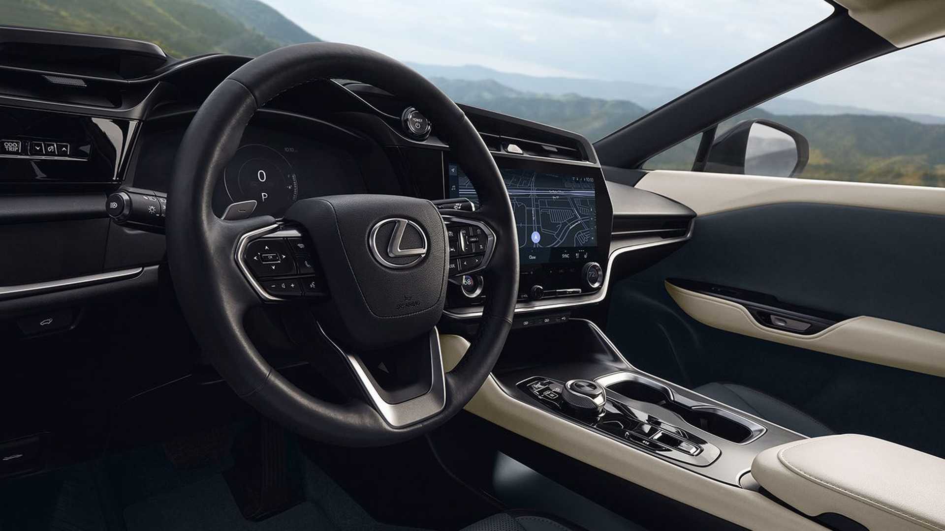 Lexus Rz Qtr Panel 2024 Lexus RZ | TopSpeed