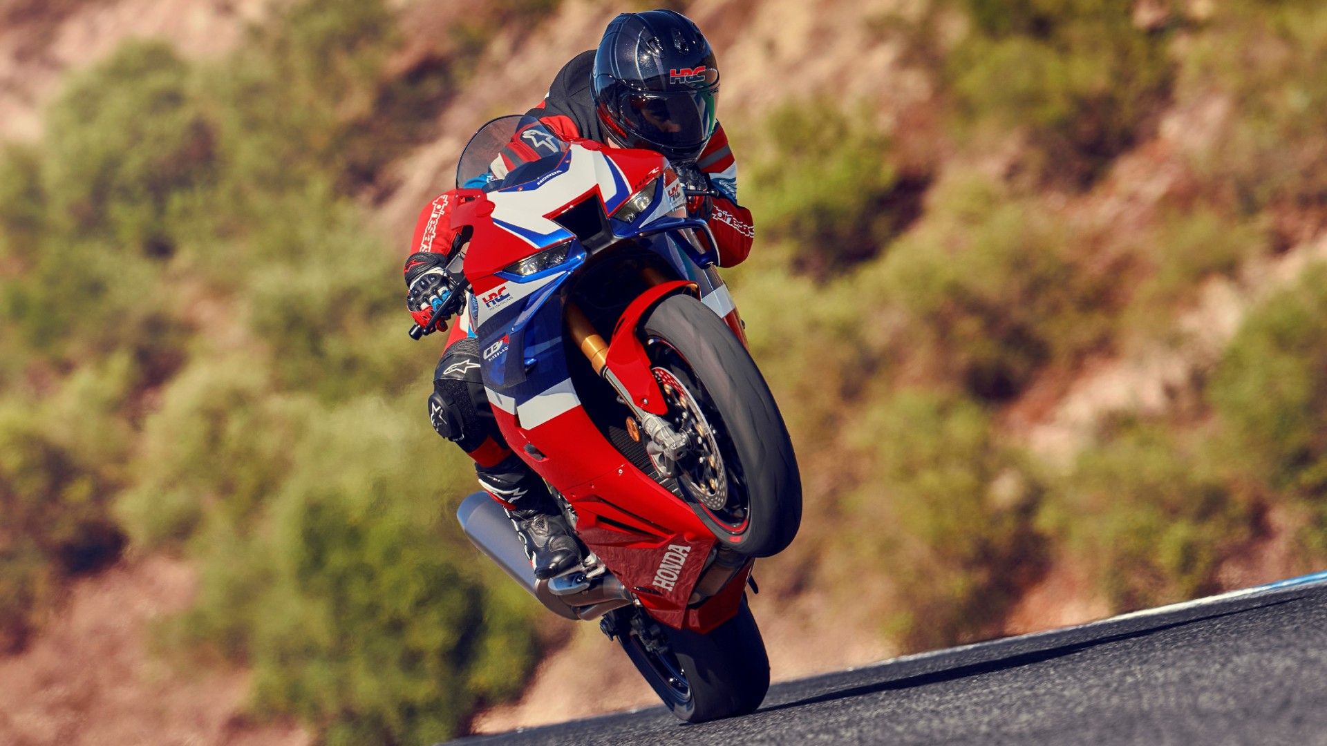 2024 Honda CBR1000RR-R Wheelie