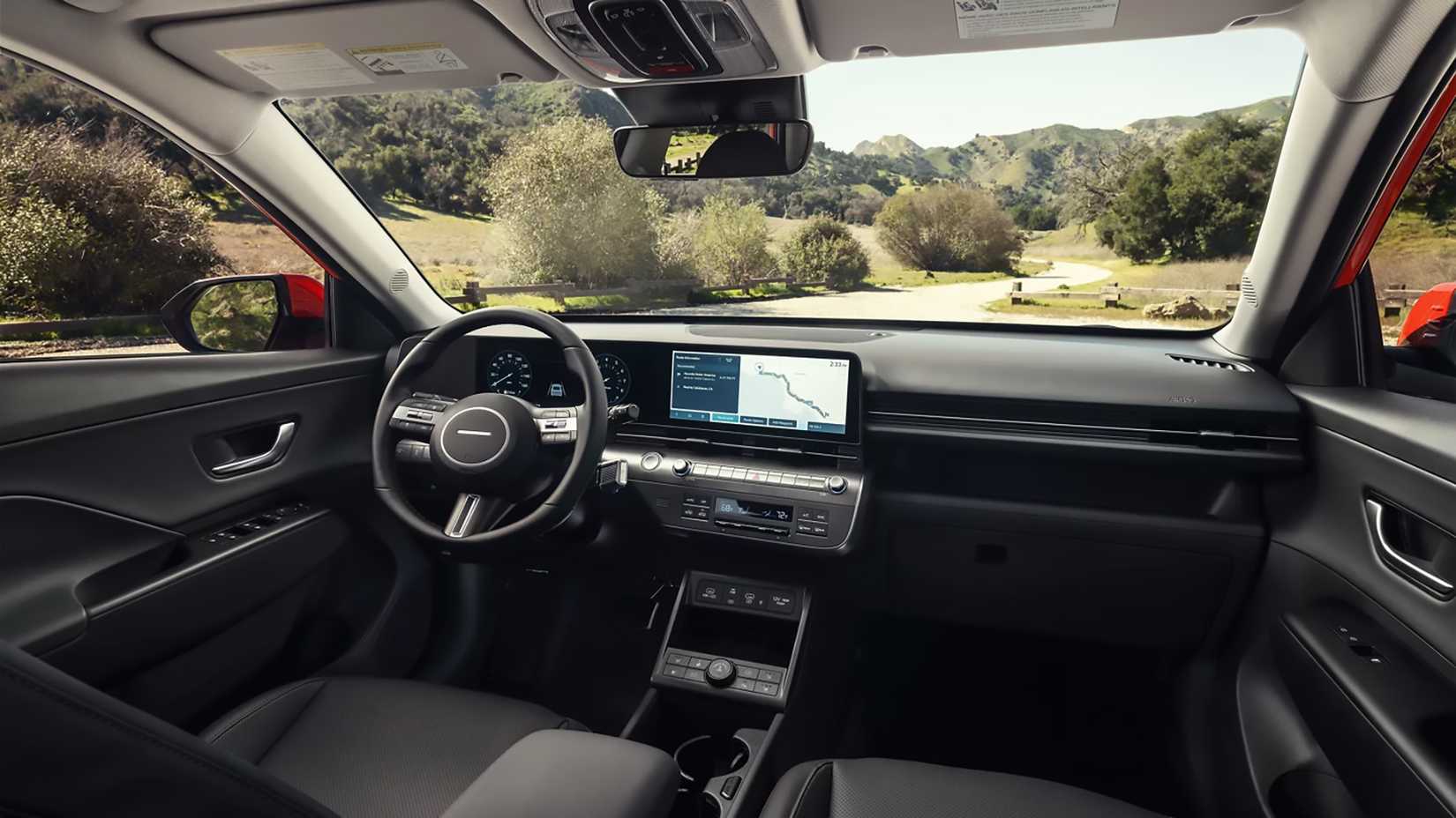 The Interior of the 2024 Hyundai Kona Limited