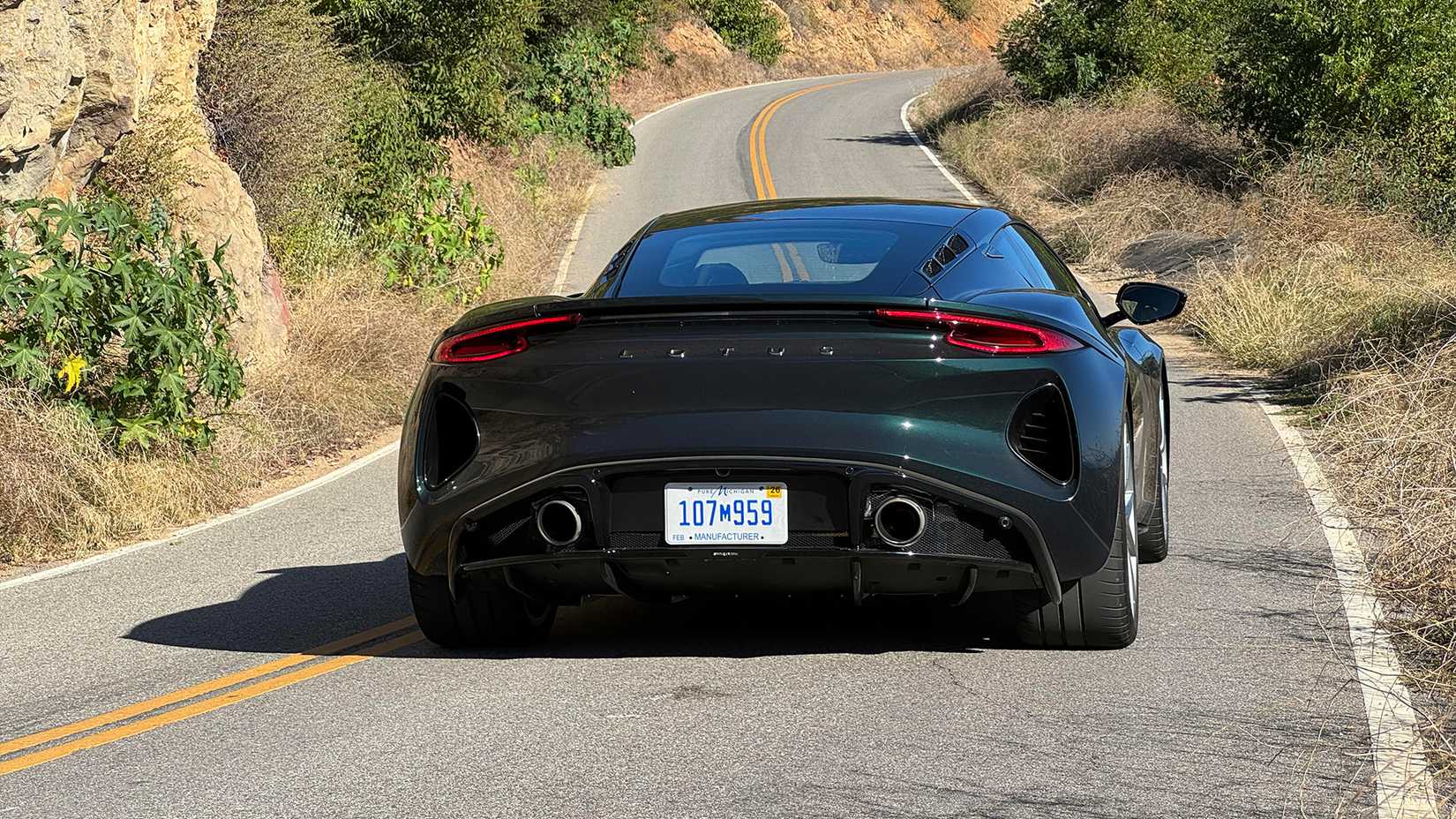 Lotus Emira verde 2024