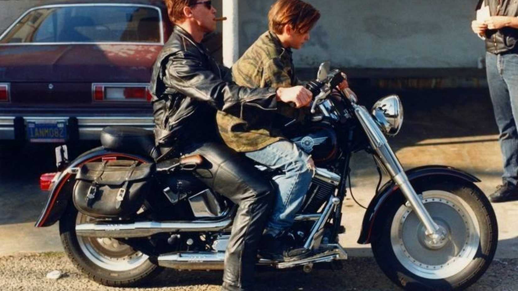 Garoto gordo Harley-Davidson
