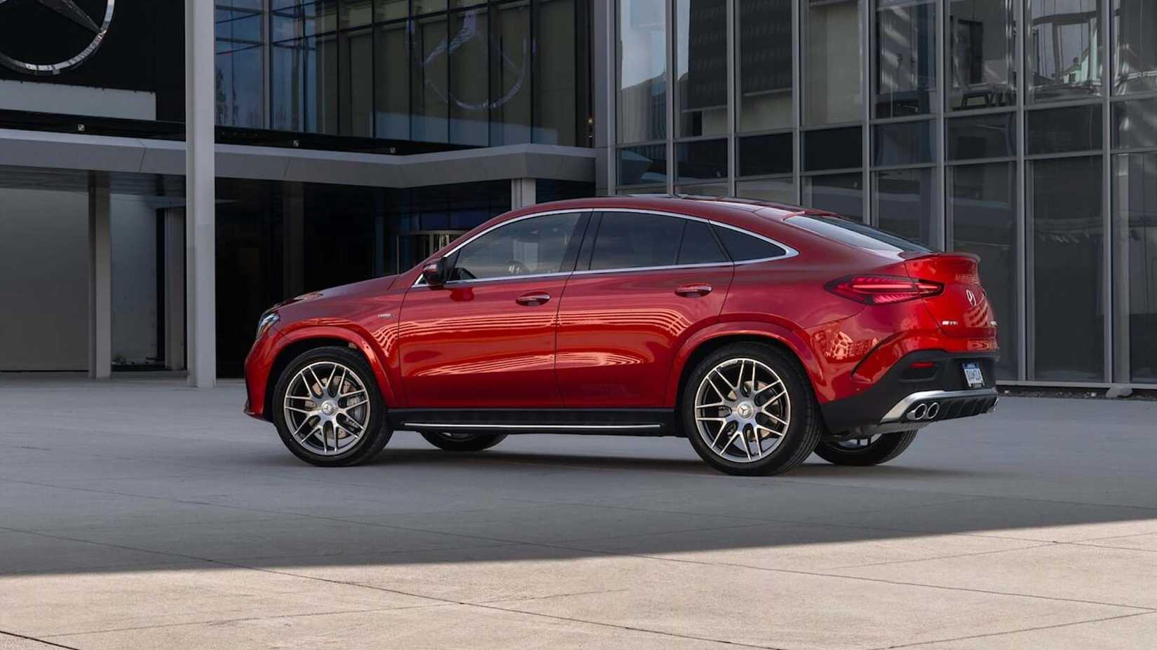 Mercedes-Benz GLE AMG 63 S Coupe Rear 3/4 View