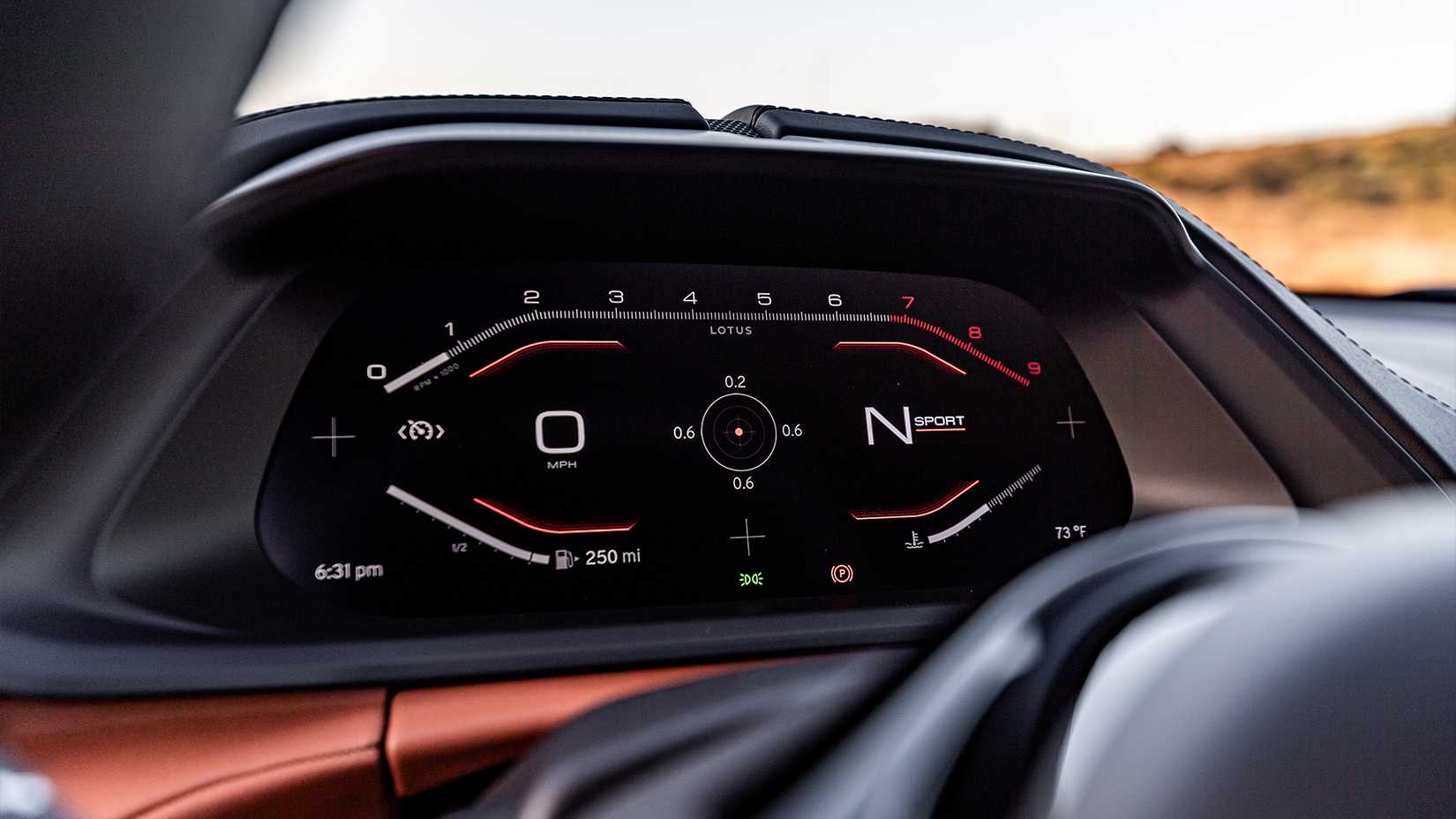 2024 Lotus Emira interior
