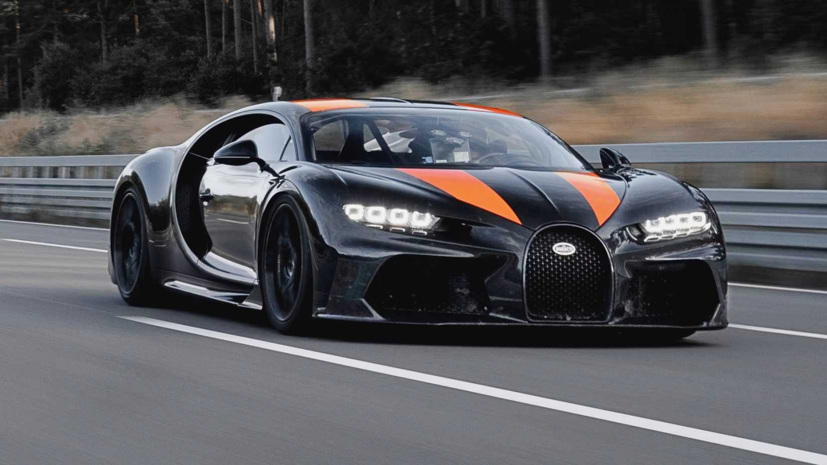 Bugatti Chiron Super Sport 300+ preto