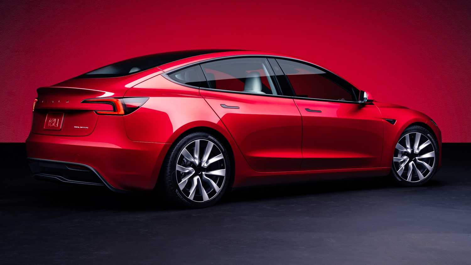 Model 3 Red Rwd The Tesla Model 3 Long Range RWD Is Effectively Cheaper Than The ...