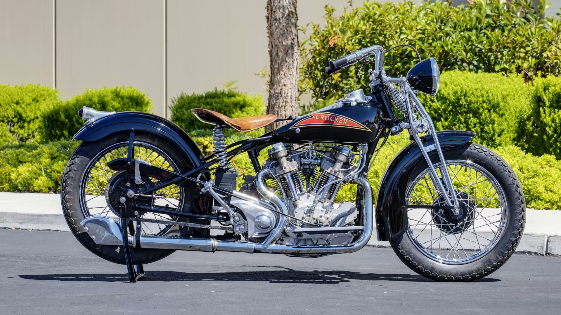 1937 Crocker V-Twin Small Tank