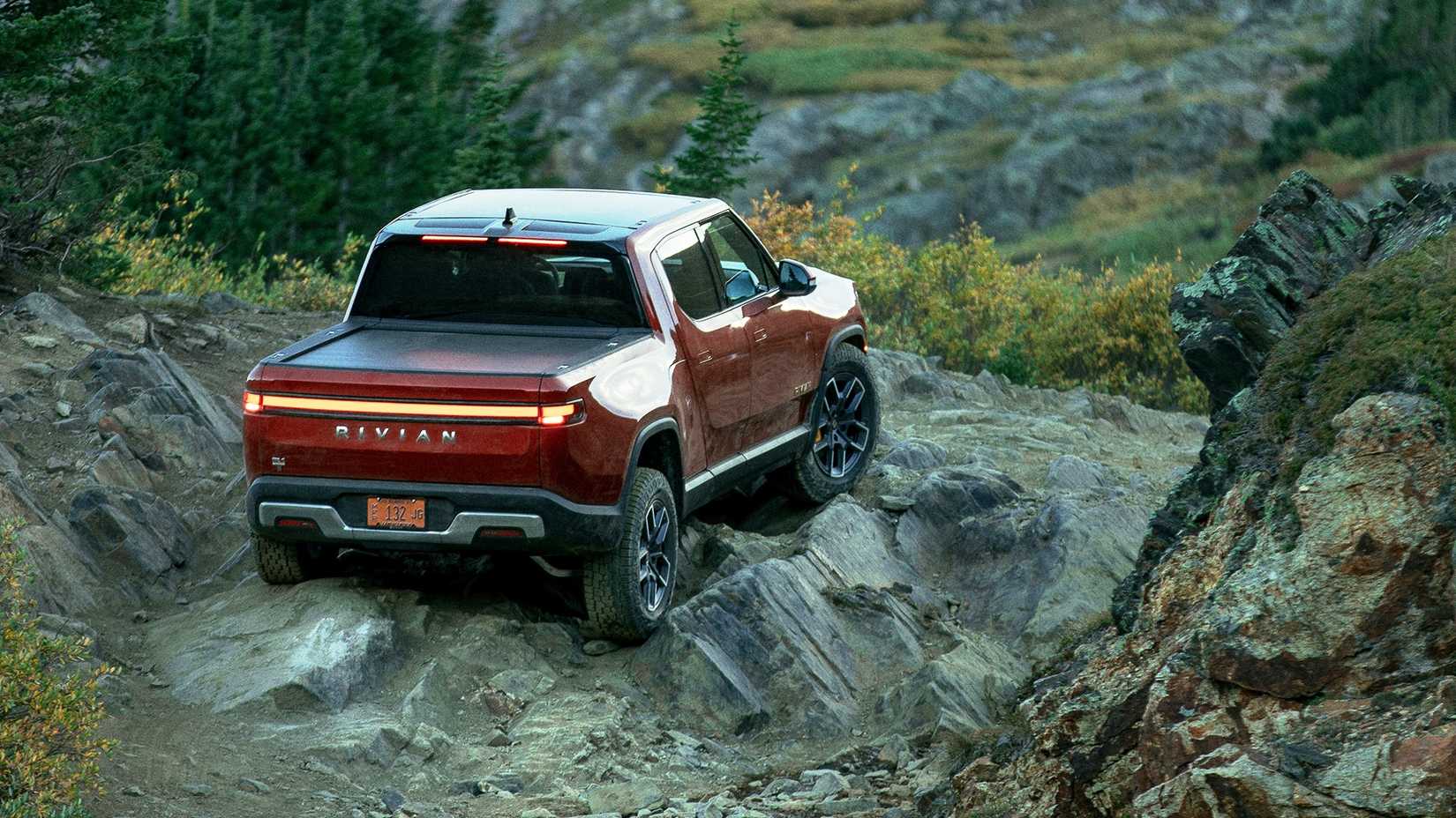 Benchmark Rivian R1t Here's How Much A 1-Year-Old Rivian R1T Is Worth Today