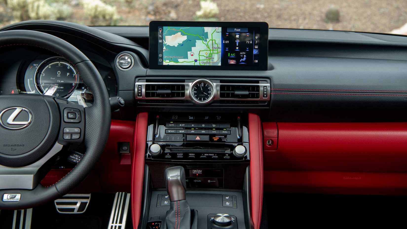 2022 Lexus IS 500 F Sport Interior