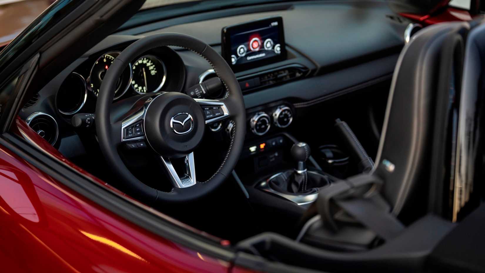 Interior do Mazda MX-5 Miata