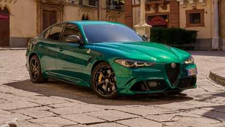 Green 2024 Alfa Romeo Giulia Quadrifoglio