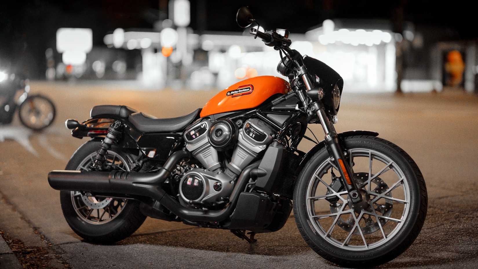 Foto de perfil estático especial da Harley-Davidson Nightster