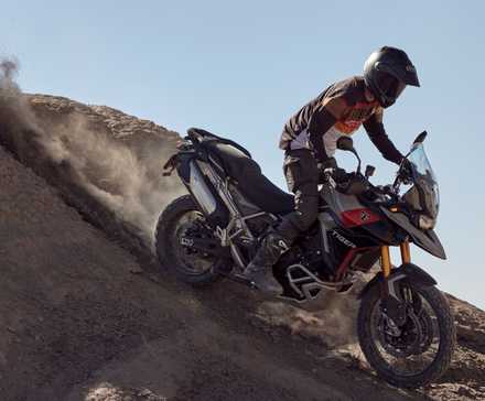 2024 Tiger 900 Rally Pro action shot