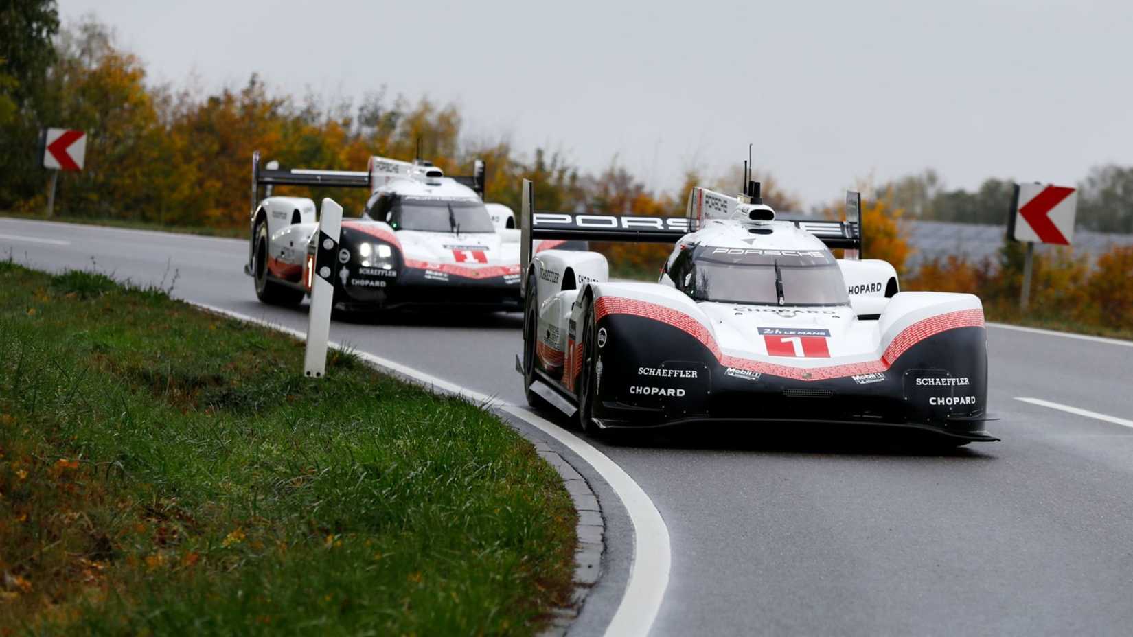 Porsche 919 and 919 hybrid Evo