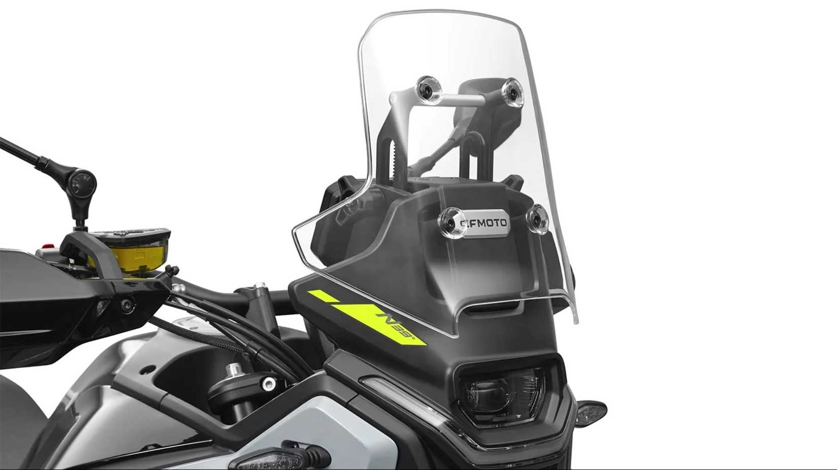 CFMoto Ibex 450 adjustable windscreen