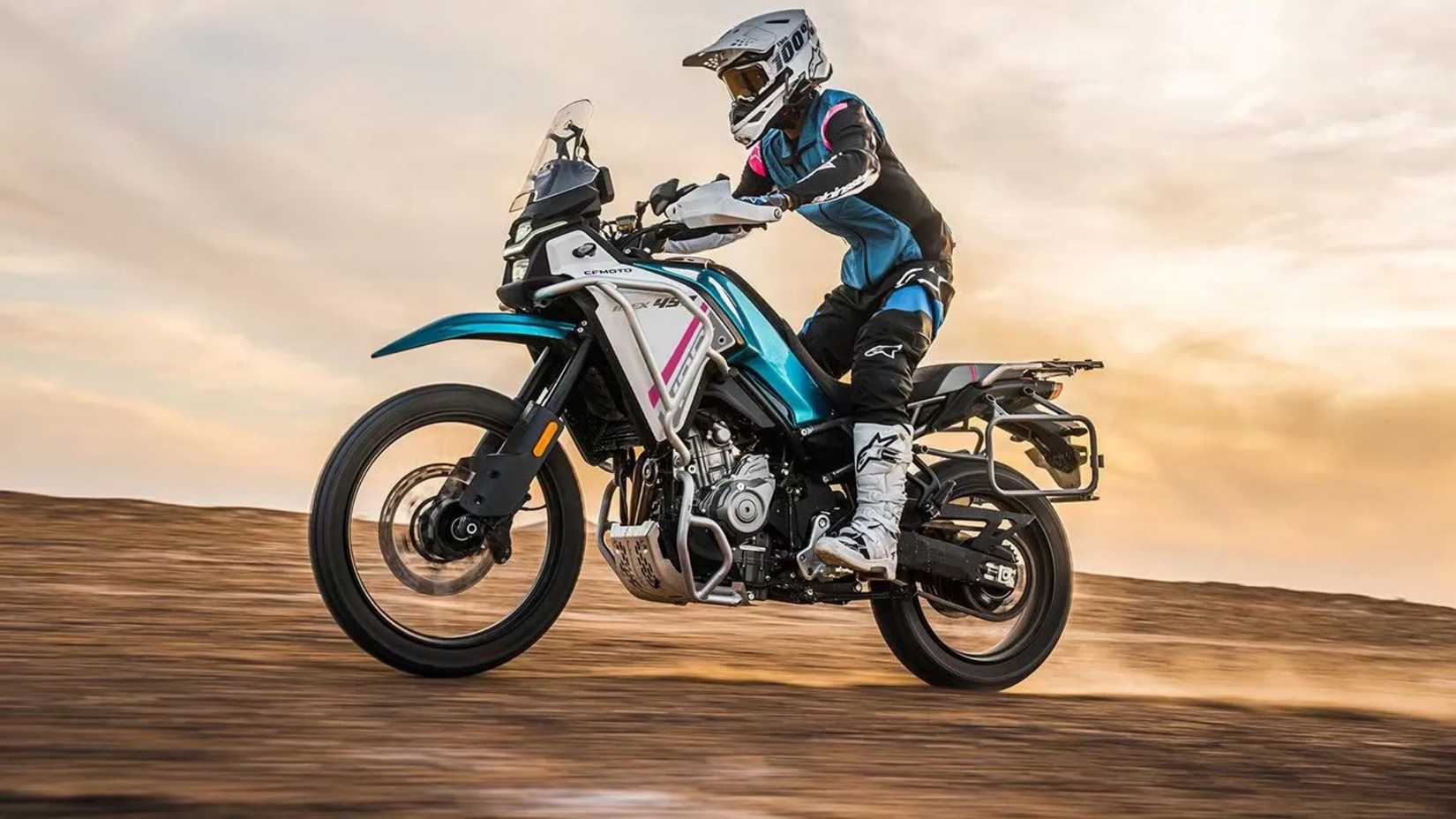 CFMoto Ibex 450 Action