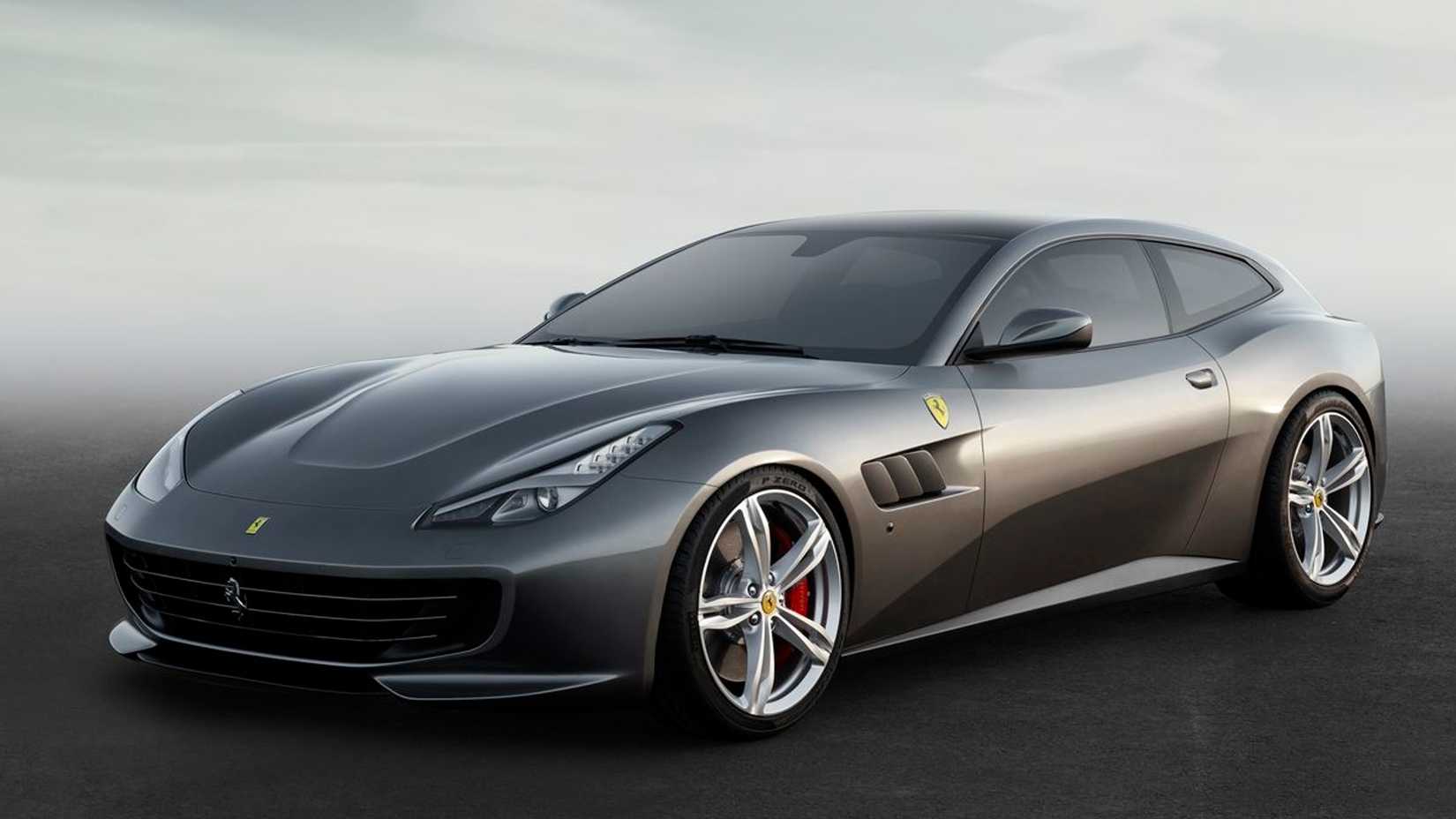 Grey Ferrari GTC4Lusso