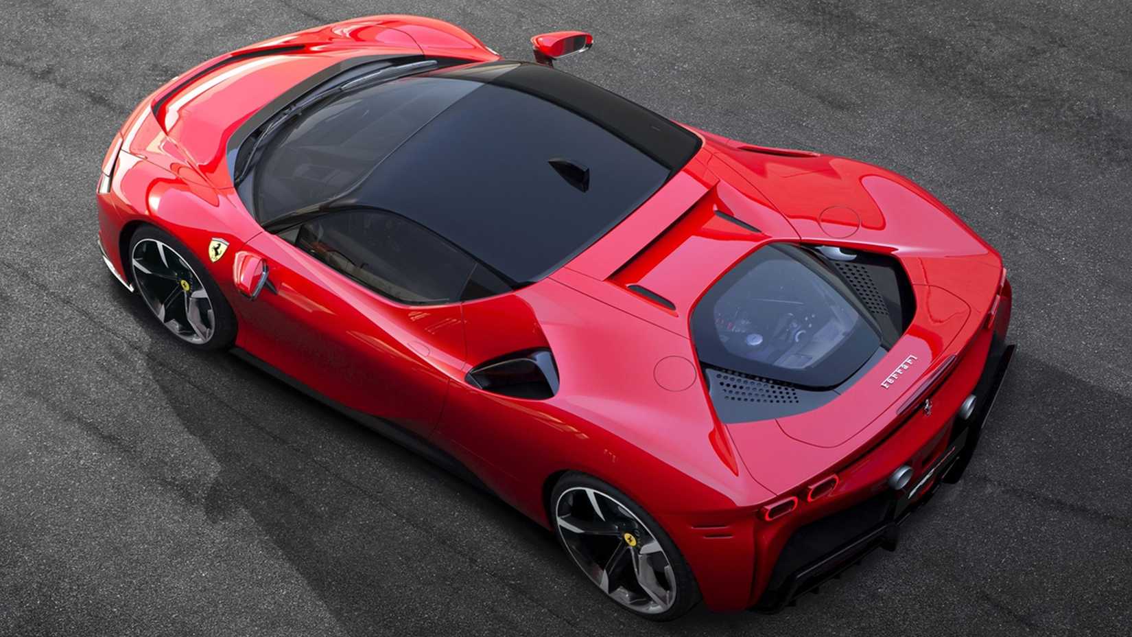Red Ferrari SF90 Stradale