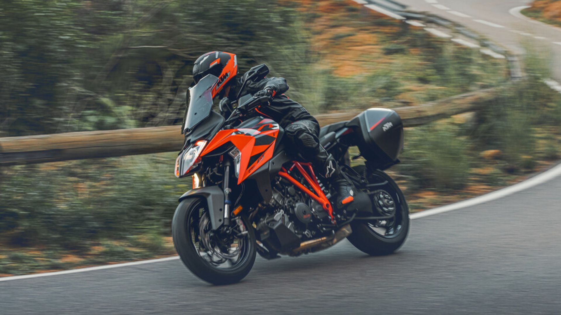 KTM 1290 Super Duke GT sports tourer