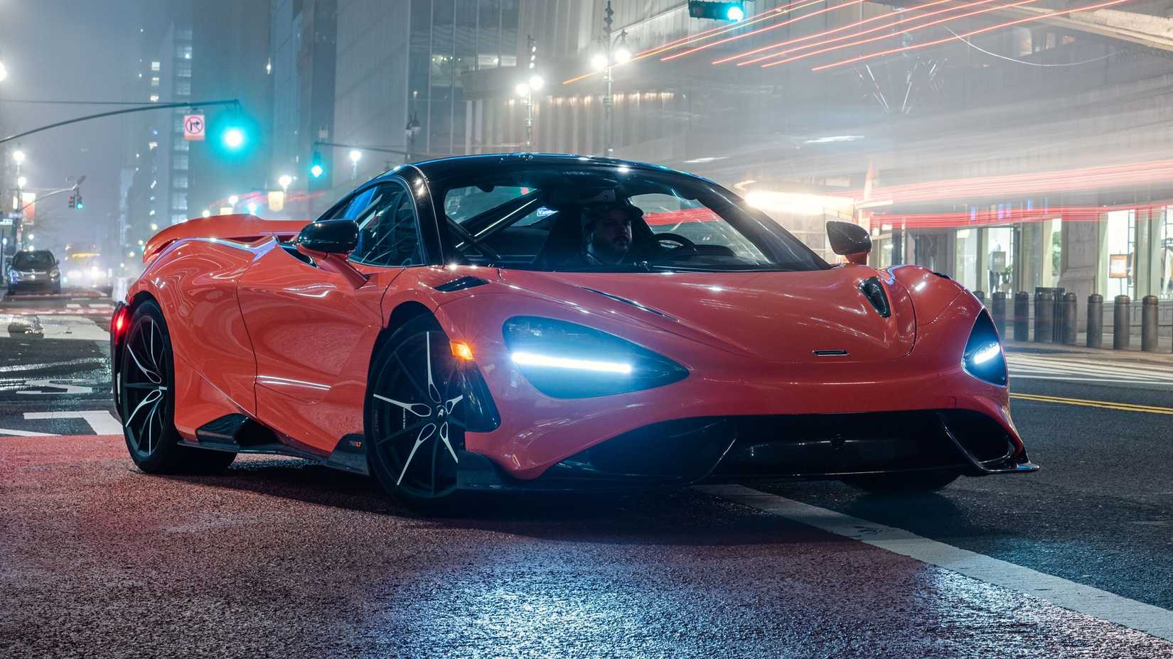 Orange McLaren 765LT