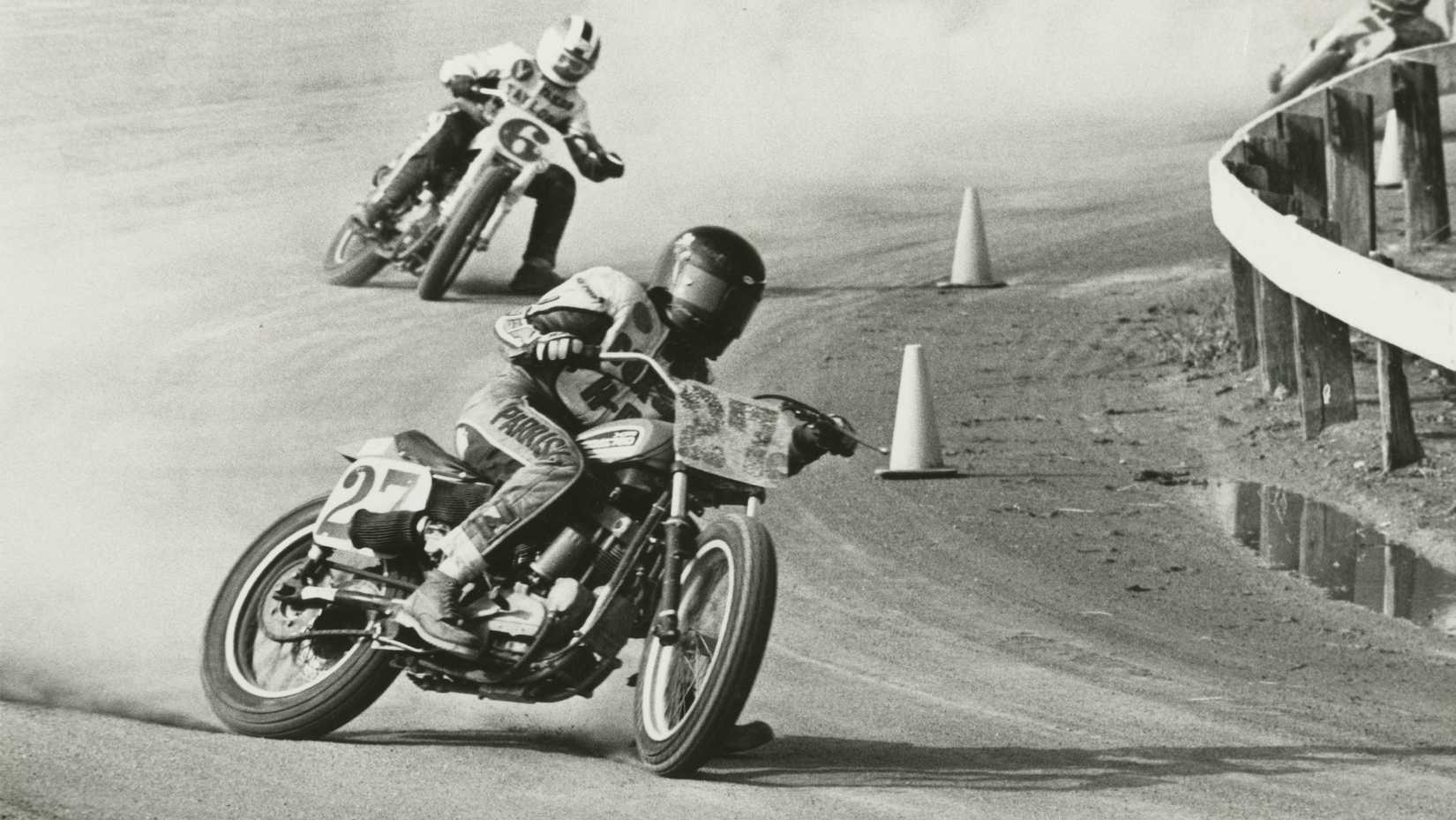 Old School Harley-Davidson XR750