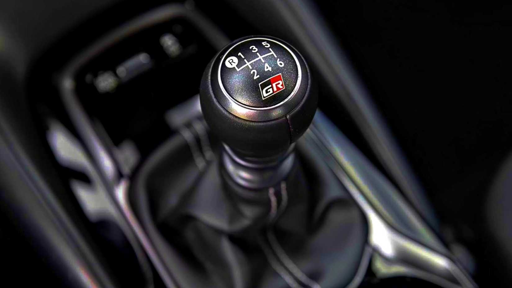 Vareta de engrenagem preta 2023 Toyota GR Corolla