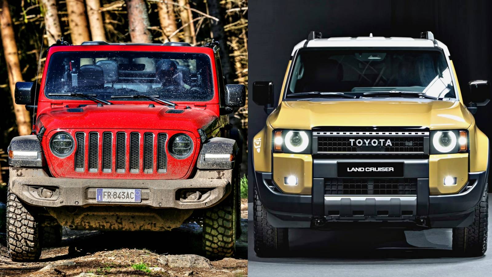 Off-Road Showdown: Jeep Wrangler vs. Toyota Land Cruiser - Key Differences