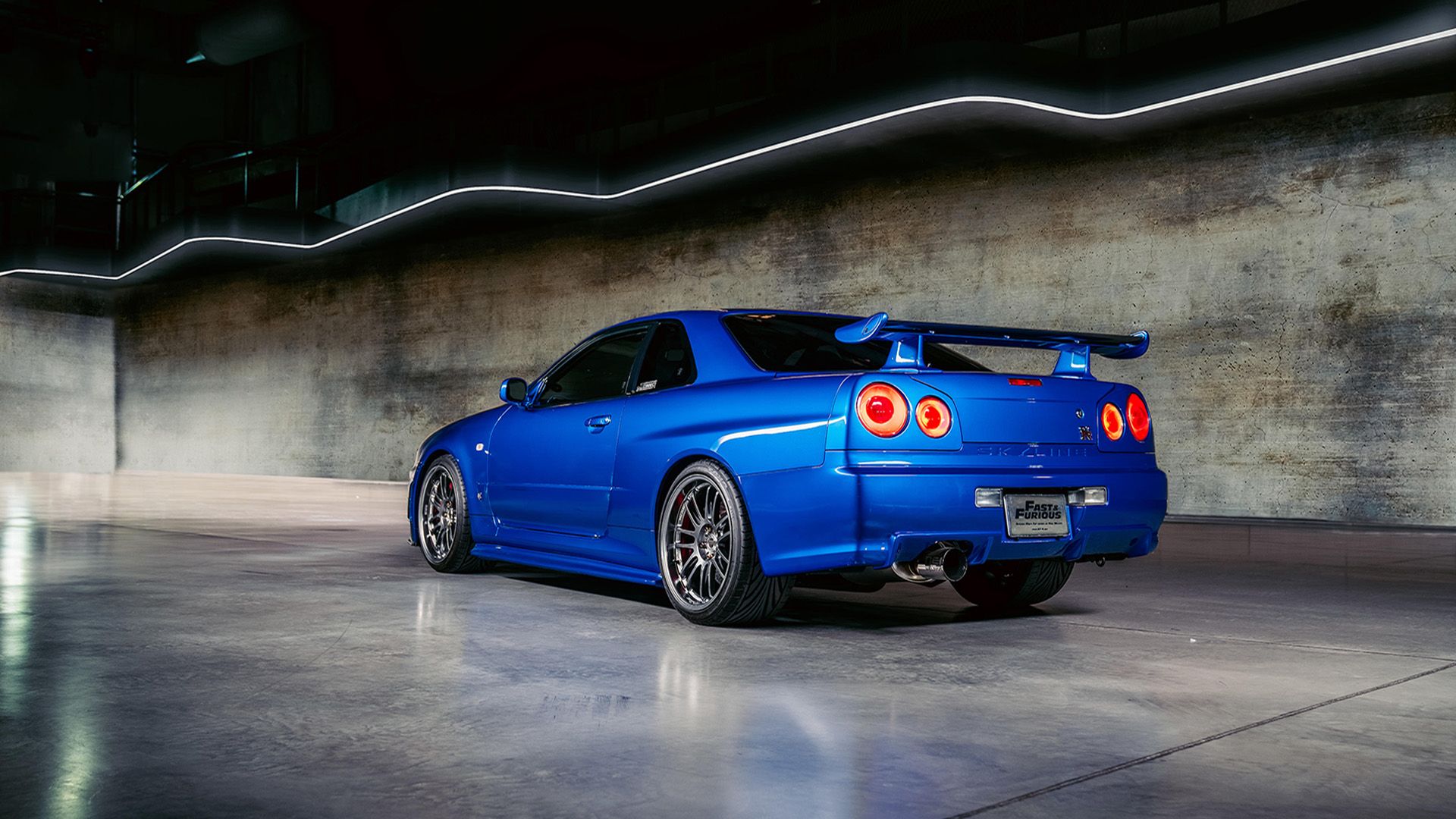 The Story Behind Paul Walker's R34 Nissan Skyline GT-R, image size:1920x1080