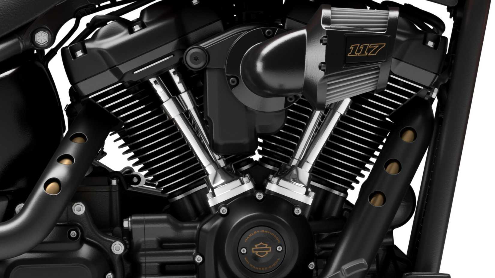 2024 Harley-Davidson Low Rider S engine closeup detail