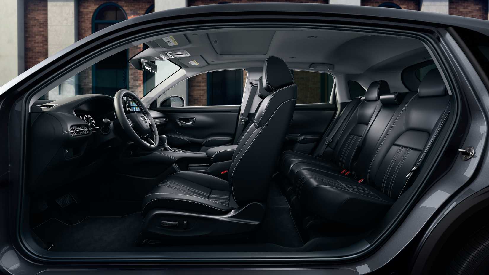 Side shot of the interior of the 2024 Honda HR-V