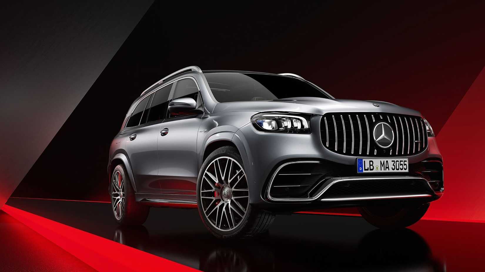 Silver 2024 Mercedes-AMG GLS 63
