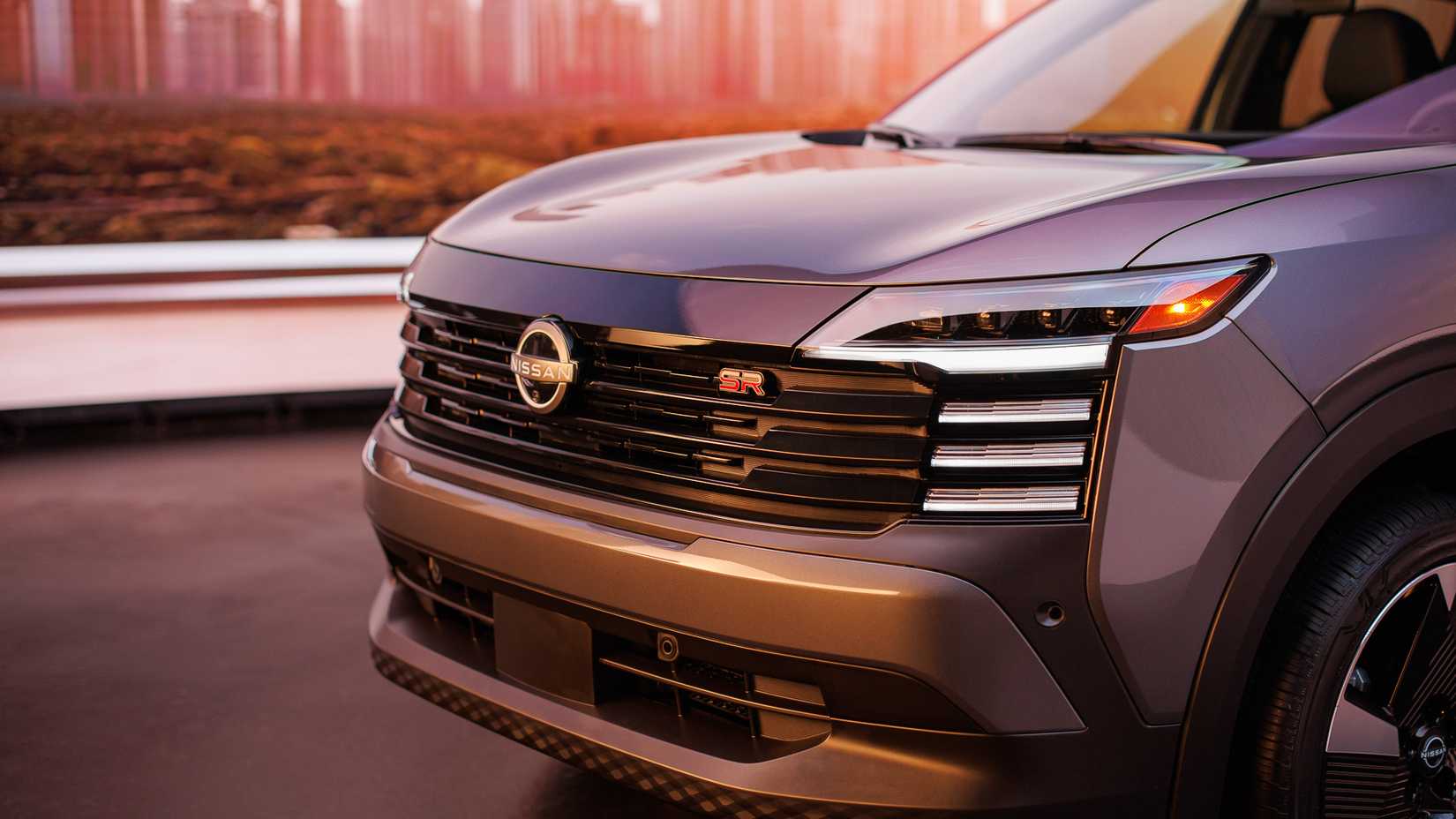 Front end of the 2025 Nissan Kicks