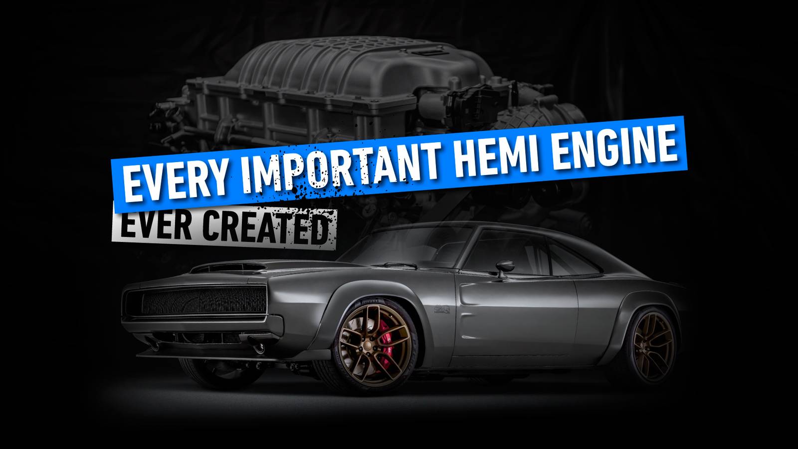 Every Important HEMI Engine Ever Created, Ranked By Power Output